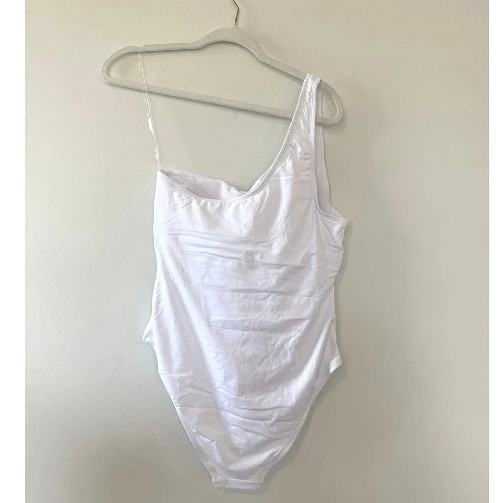 NWT Andie Swim The Nantucket One Piece Swimsuit White Size XL - Picture 3 of 6